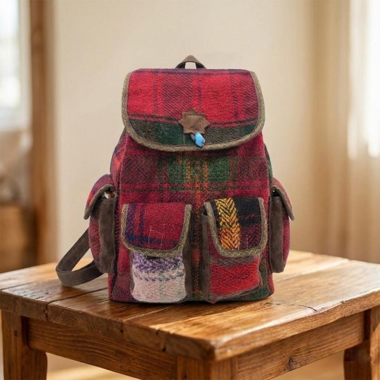Kilim Backpack, Boho Ethnic Hippie Festival Backpack, Colorful Vintage Bag