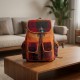 Kilim Backpack, Boho Ethnic Hippie Festival Backpack, Colorful Vintage Bag
