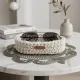 Crochet Glasses Holder, Eyeglasses Organizer Basket, Bedside Glasses Storage